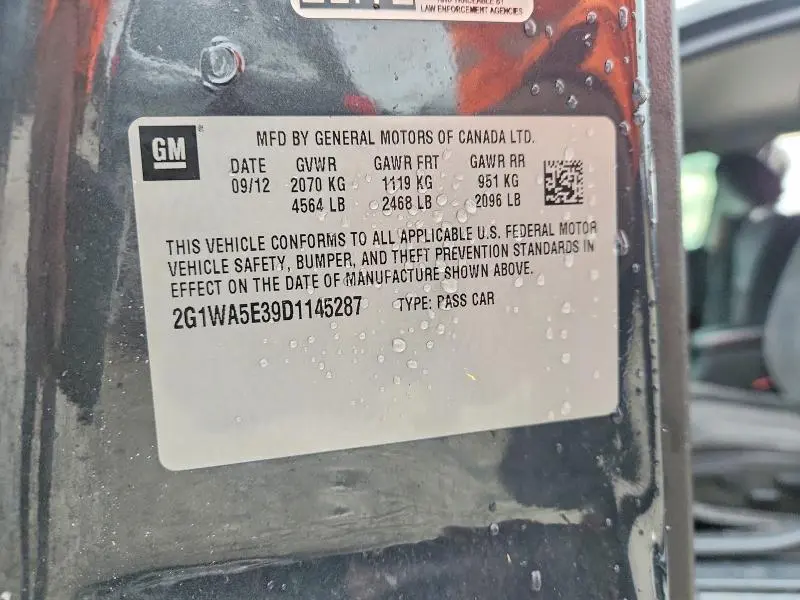 2013 CHEVROLET IMPALA LS  