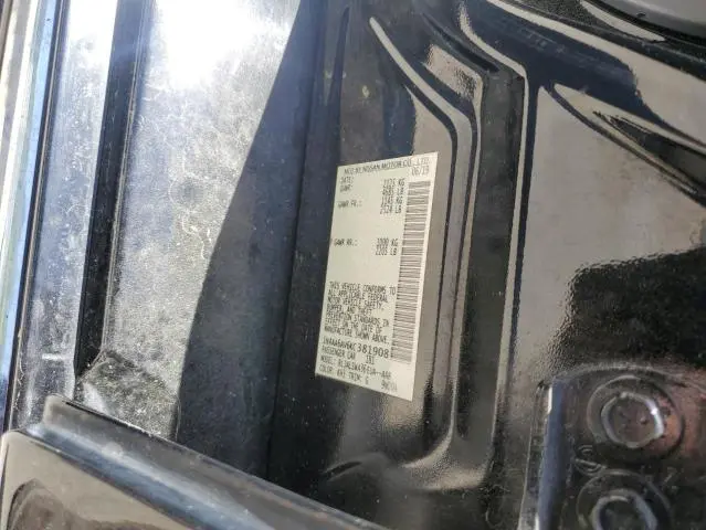 2019 NISSAN MAXIMA S  