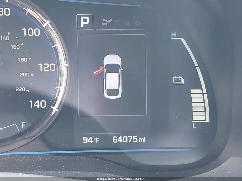 2018 HYUNDAI IONIQ HYBRID BLUE