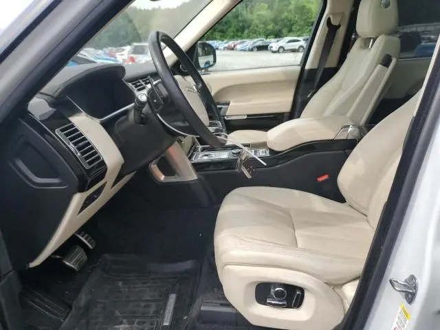 2017 LAND ROVER RANGE ROVER SUPERCHARGED  