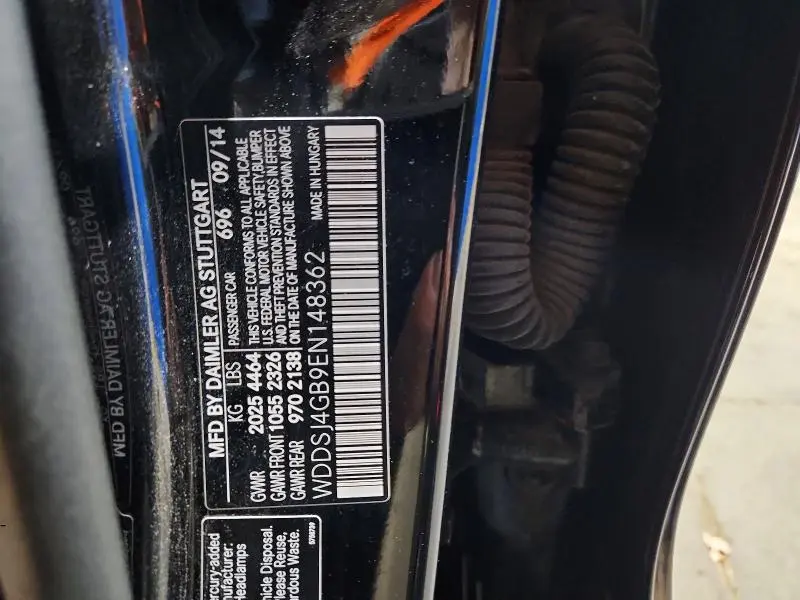 2014 MERCEDES-BENZ CLA 250 4MATIC  