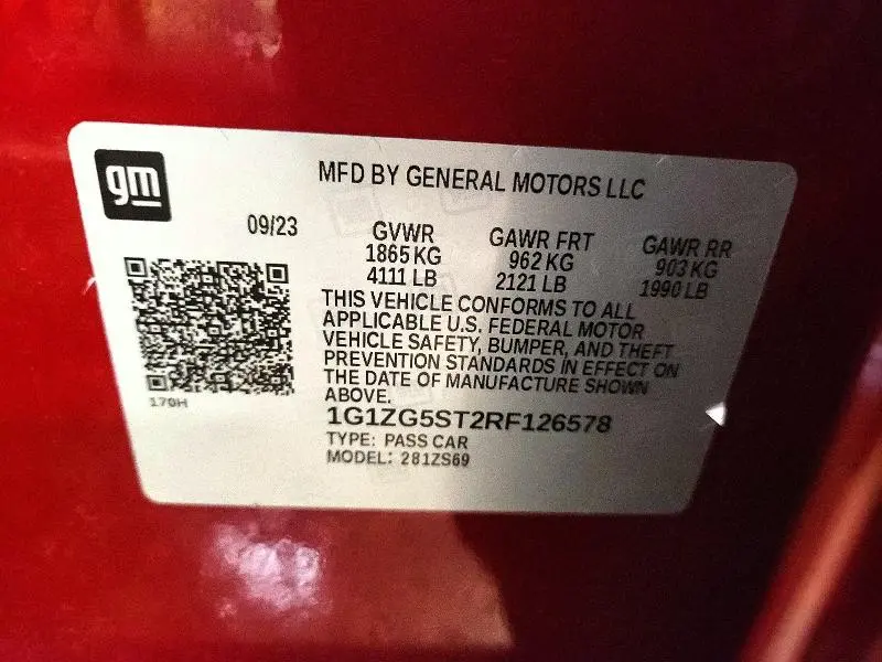 2024 CHEVROLET MALIBU RS  