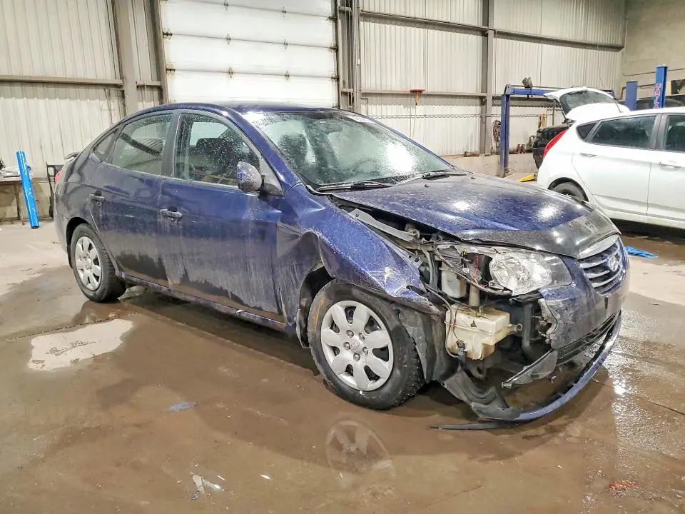 2010 HYUNDAI ELANTRA BLUE  