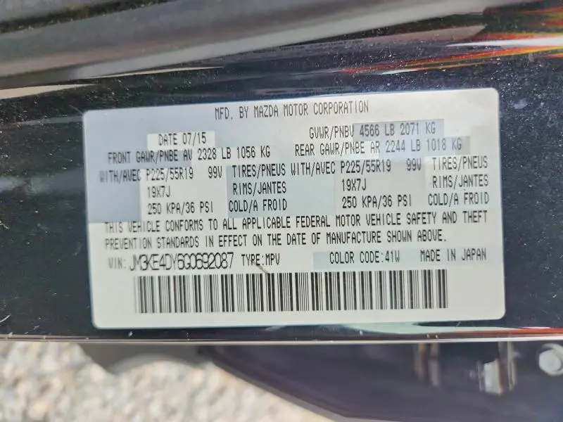 2016 MAZDA CX-5 GT  