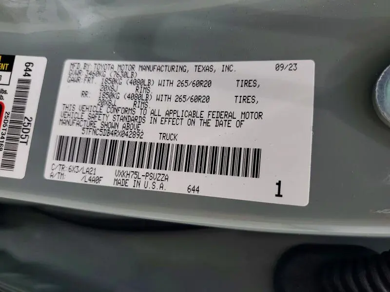 2024 TOYOTA TUNDRA PLATINUM HV  