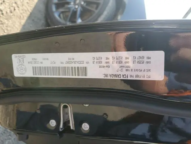 2018 DODGE CHARGER GT  