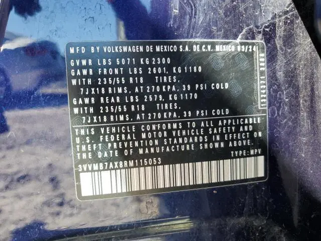 2024 VOLKSWAGEN TIGUAN SE  