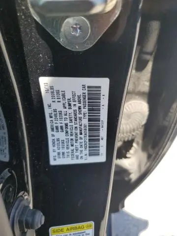 2014 HONDA ACCORD LX  