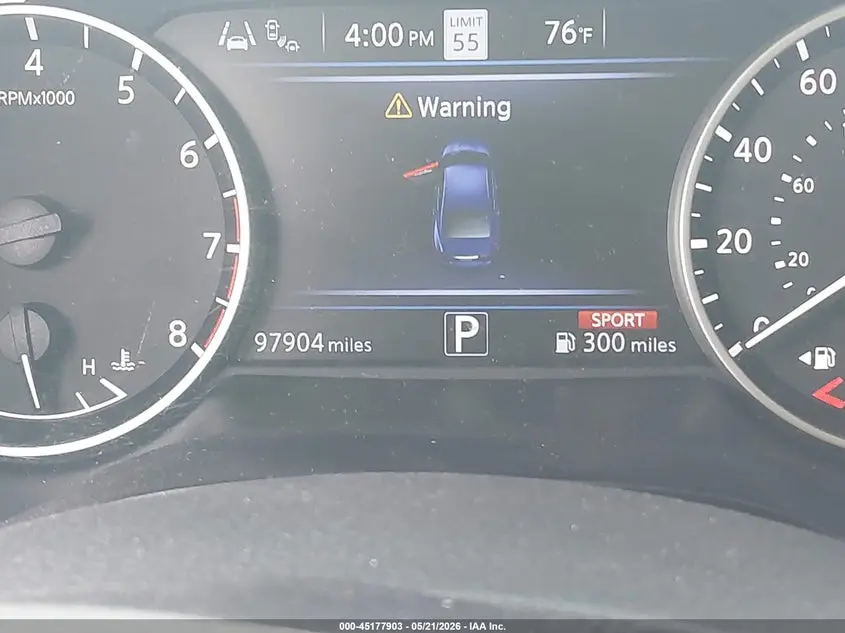 2021 NISSAN MAXIMA SV XTRONIC CVT
