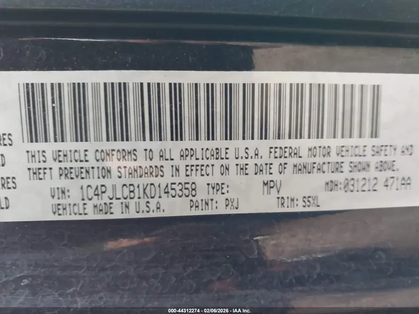 2019 JEEP CHEROKEE LATITUDE FWD