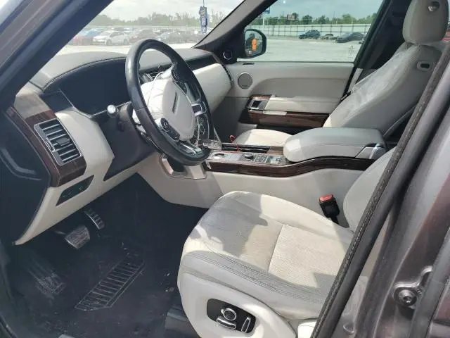 2017 LAND ROVER RANGE ROVER SUPERCHARGED  