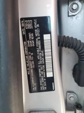 2015 VOLVO S60 PLATINUM  