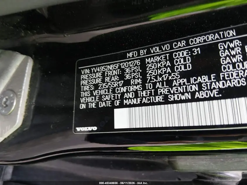 2015 VOLVO XC70 3.2 PREMIER