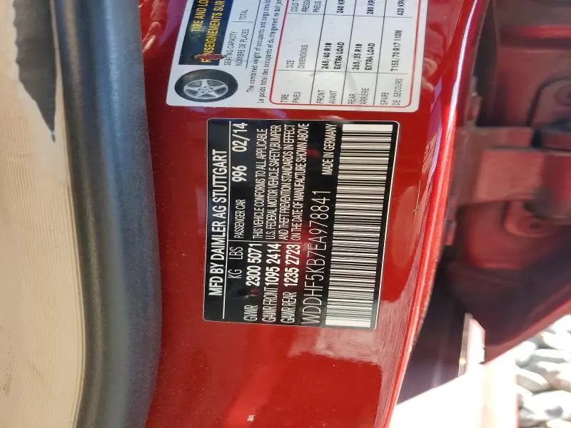 2014 MERCEDES-BENZ E 350  