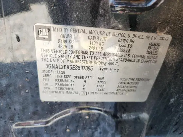 2014 CHEVROLET CAPTIVA LS  