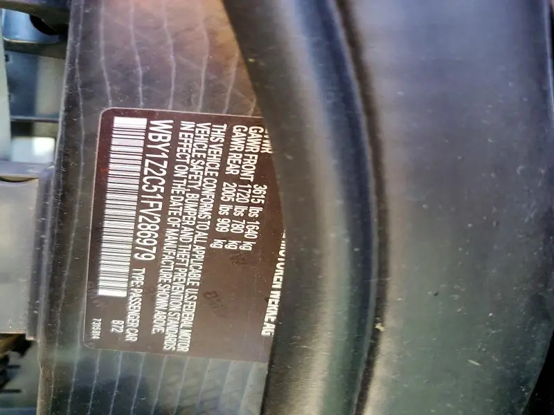 2015 BMW I3 BEV  