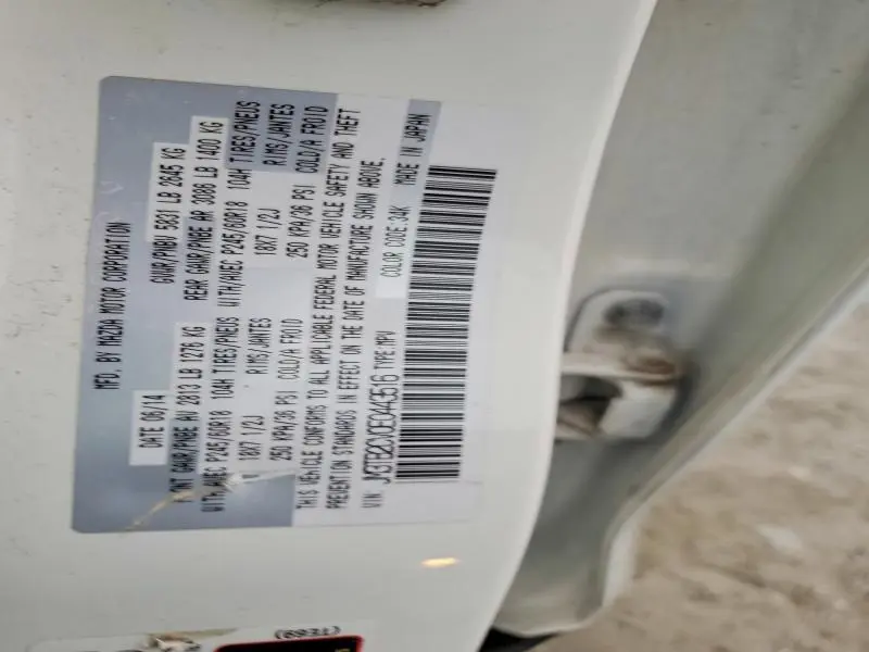 2014 MAZDA CX-9 TOURING  