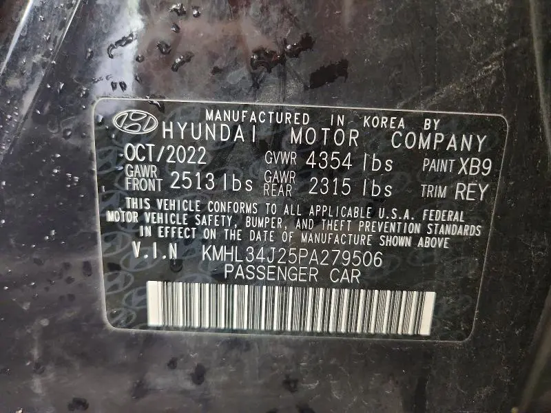 2023 HYUNDAI SONATA LIMITED  