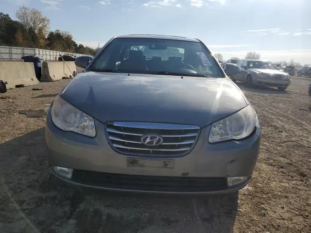 2010 HYUNDAI ELANTRA BLUE  