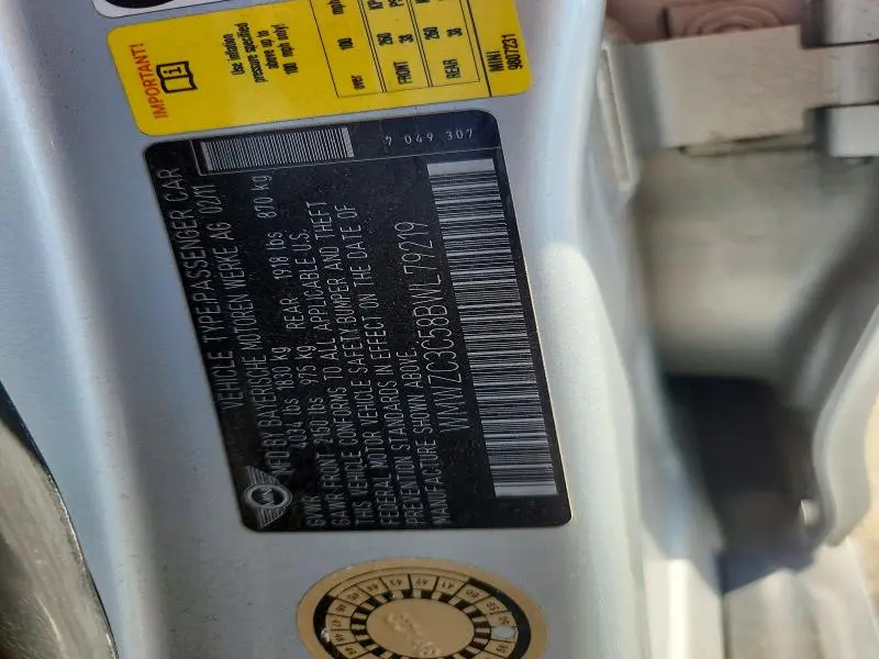 2011 MINI COOPER S COUNTRYMAN  