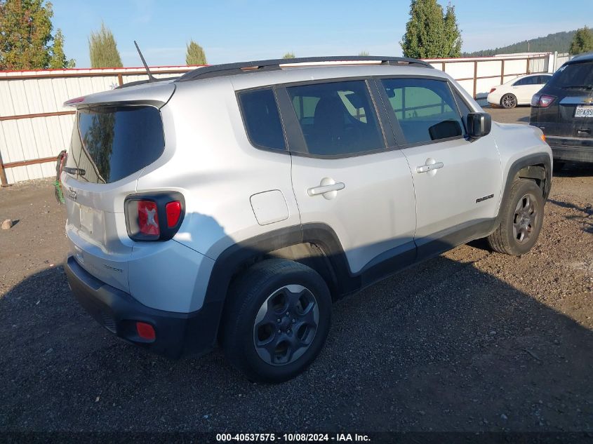 2018 JEEP RENEGADE SPORT 4X4