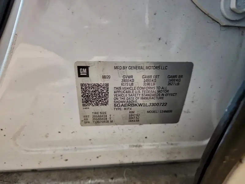 2020 BUICK ENCLAVE ESSENCE  