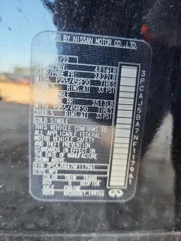 2022 INFINITI QX50 LUXE  