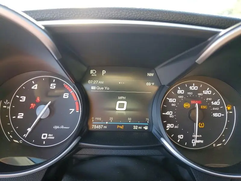 2019 ALFA ROMEO GIULIA TI  