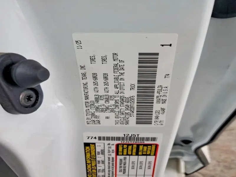 2026 TOYOTA TUNDRA LIMITED  