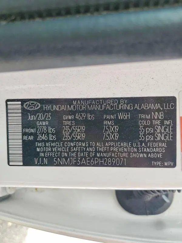 2023 HYUNDAI TUCSON SEL  