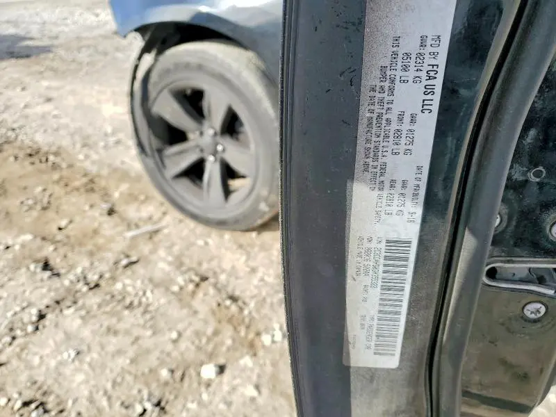 2016 DODGE CHARGER SXT  