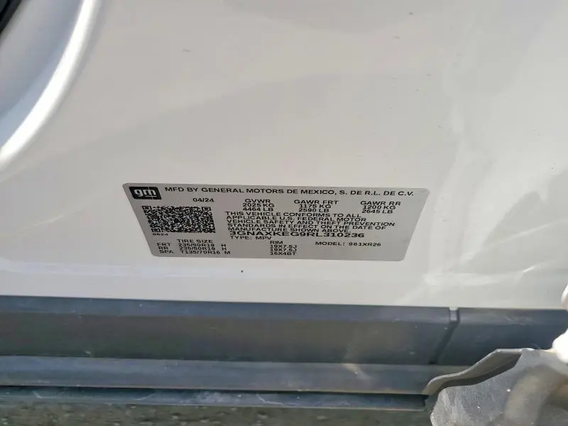 2024 CHEVROLET EQUINOX LT  