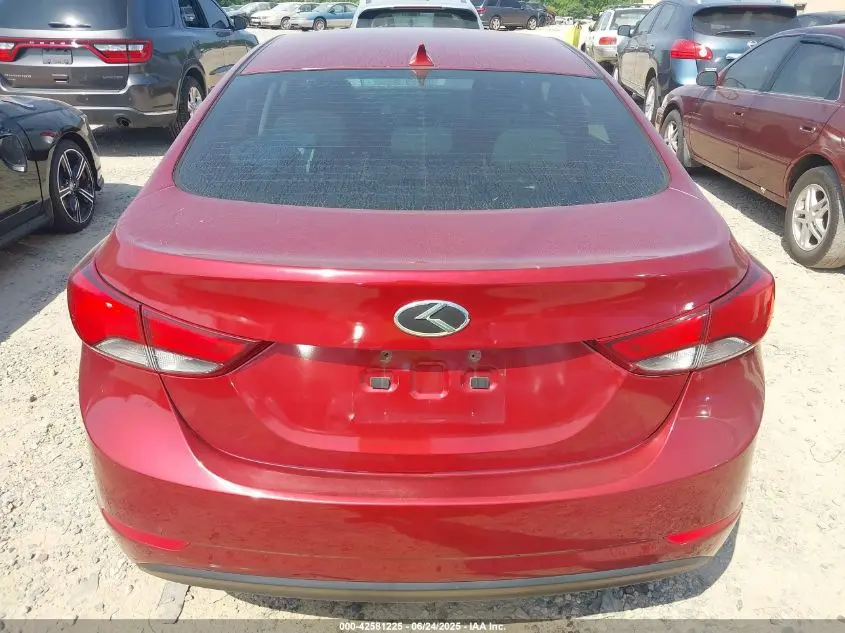 2014 HYUNDAI ELANTRA SE