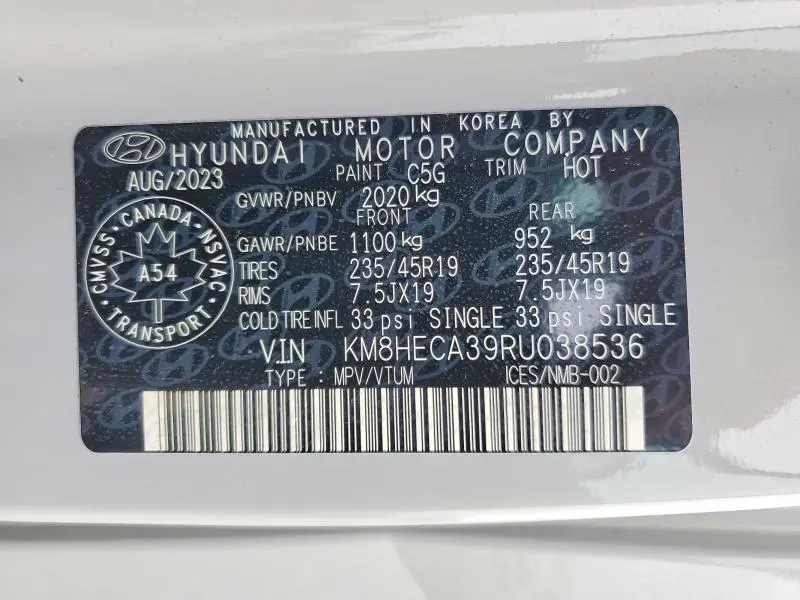 2024 HYUNDAI KONA LIMITED  