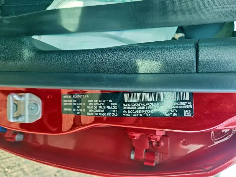 2018 JEEP RENEGADE LATITUDE  