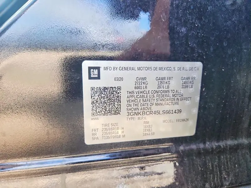 2020 CHEVROLET BLAZER 2LT  