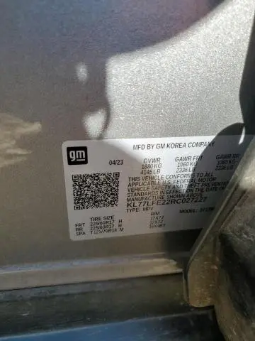 2024 CHEVROLET TRAX LS  