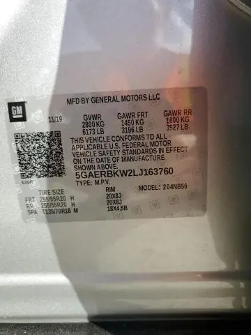 2020 BUICK ENCLAVE ESSENCE  