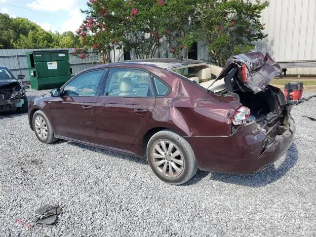 2013 VOLKSWAGEN PASSAT S