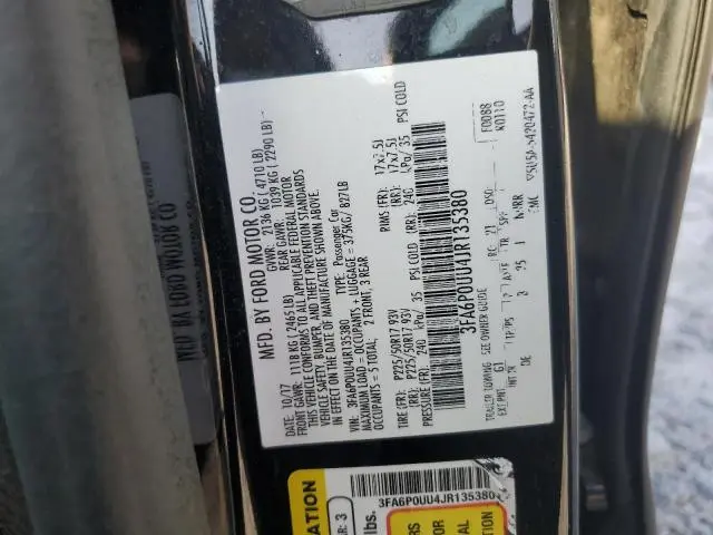 2018 FORD FUSION S HYBRID