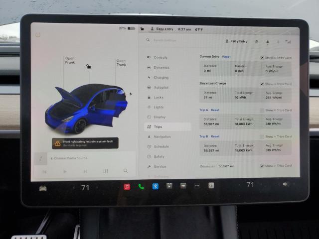 2022 TESLA MODEL Y 