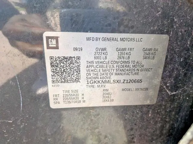 2020 GMC ACADIA SLT  