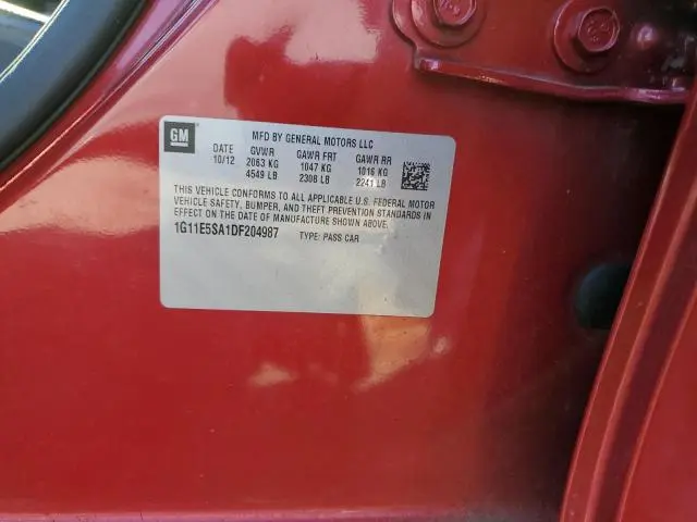 2013 CHEVROLET MALIBU 2LT  