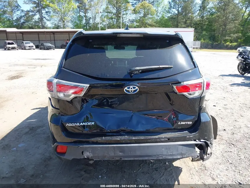 2015 TOYOTA HIGHLANDER HYBRID LIMITED