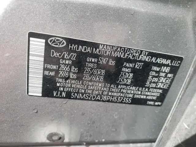 2023 HYUNDAI SANTA FE SEL  