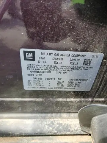 2021 BUICK ENCORE GX PREFERRED  