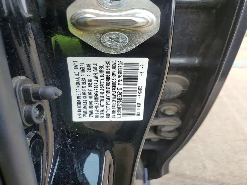 2014 HONDA CIVIC LX  
