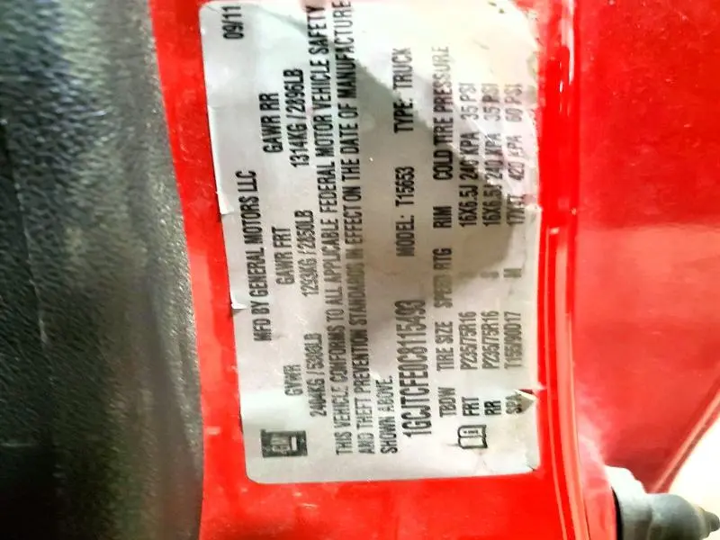 2012 CHEVROLET COLORADO LT  