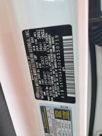 2018 KIA SORENTO LX  