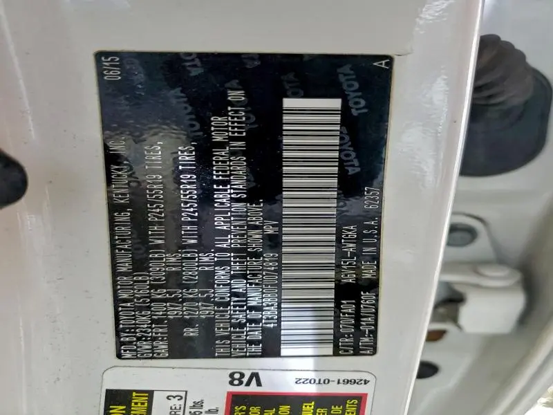 2015 TOYOTA VENZA LE  